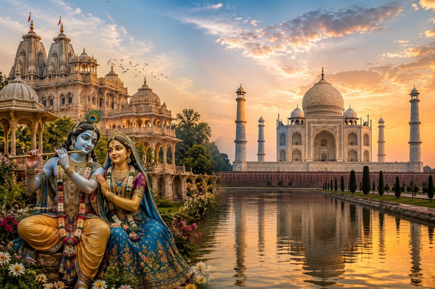 Sacred Braj & Taj Journey - Vrindavan, Mathura & Agra