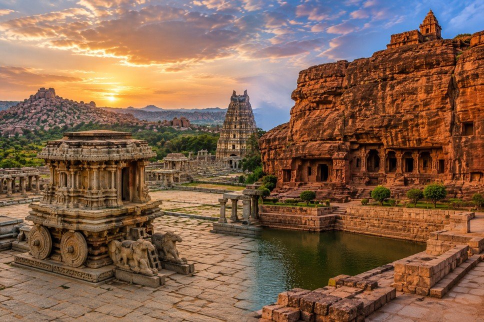 The Heritage Circuit : Hampi & Badami