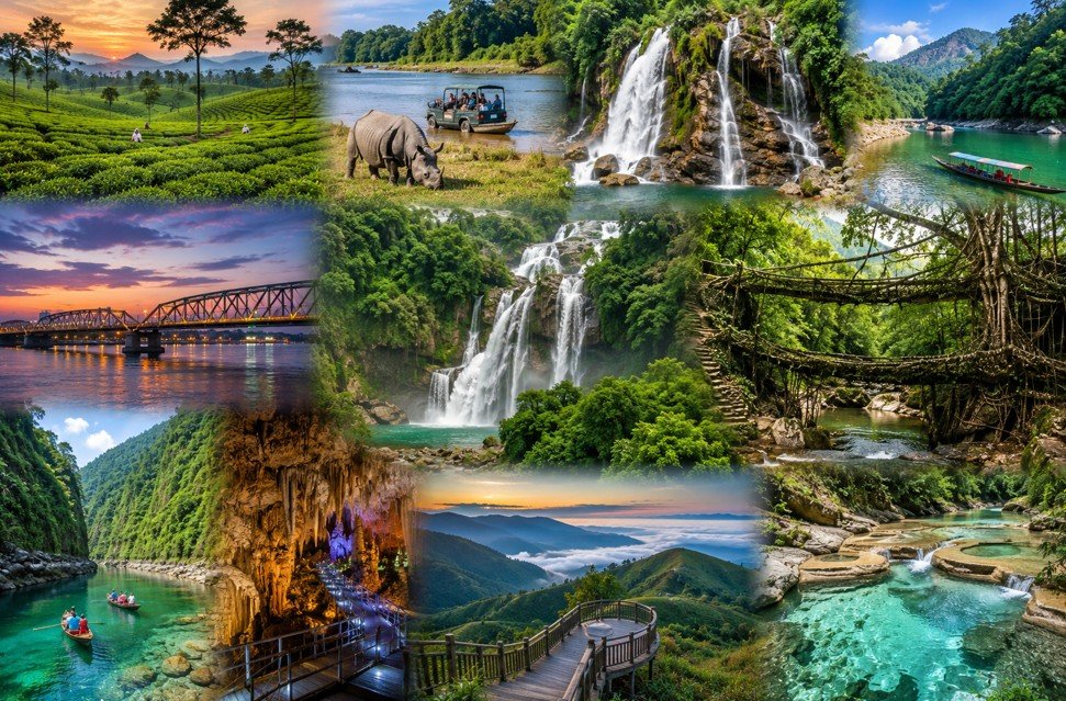 Mesmerizing Assam and Meghalaya