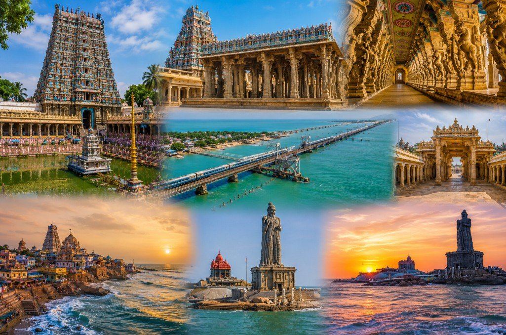 Southern Serenity Tour: Madurai, Rameswaram & Kanyakumari