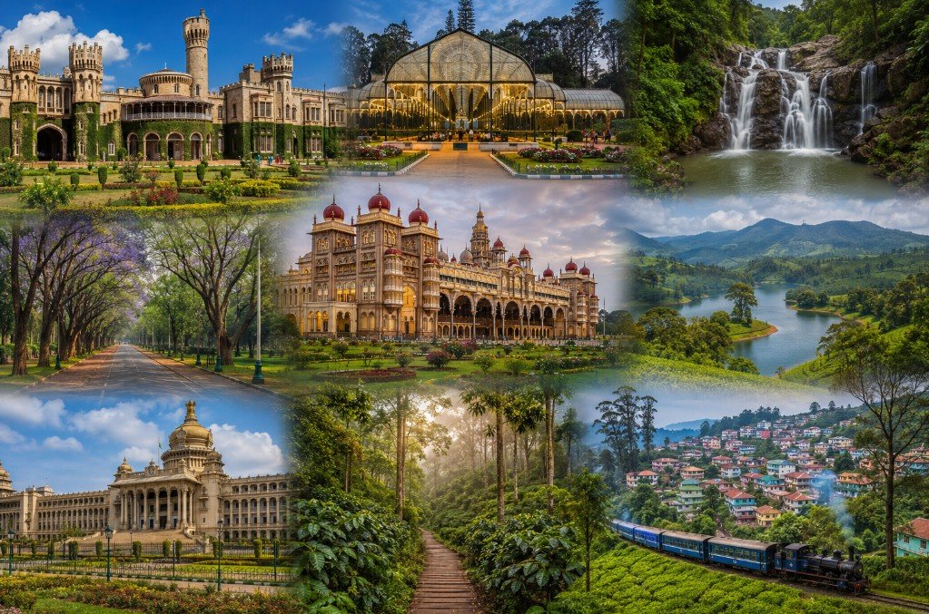 Karnataka Hill Tour - Bangalore, Mysore, Coorg and Ooty