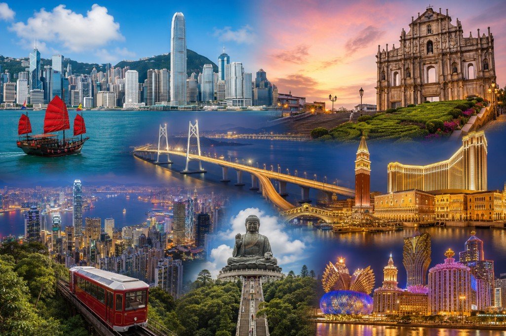 Twin Gems of Asia : Hong Kong & Macau