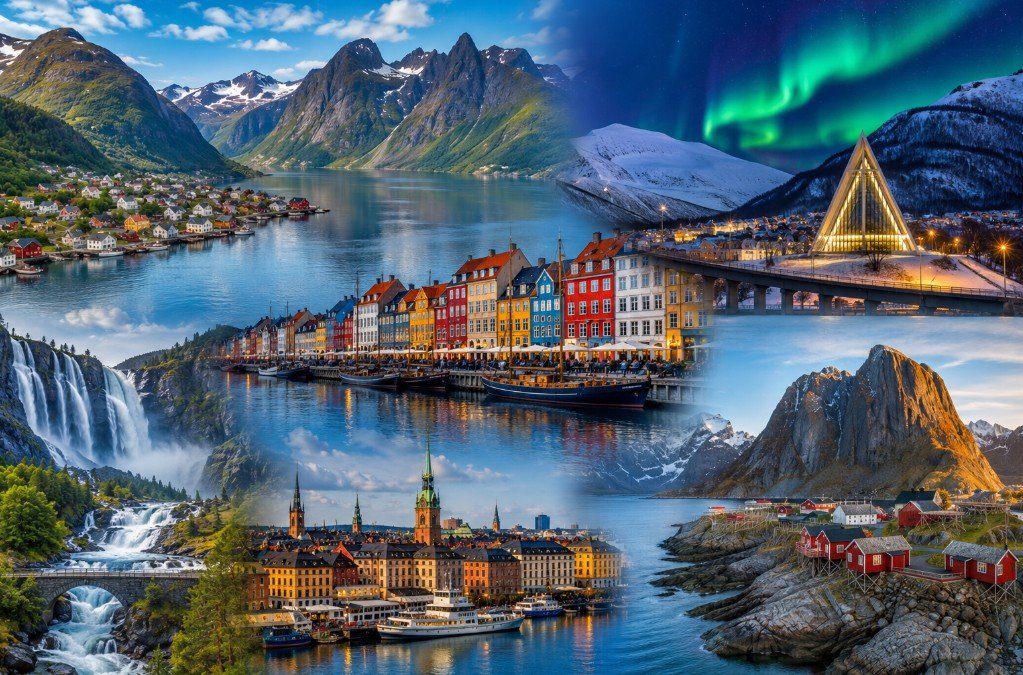 Land of Fjords & Northern Lights : Finland, Sweden, Denmark Norway