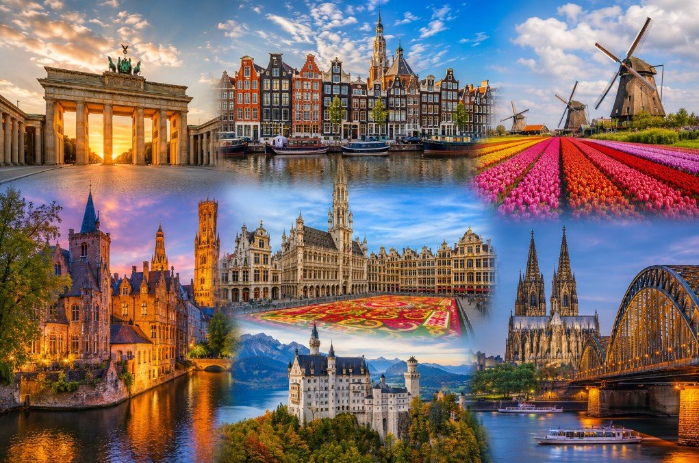 European Highlights: Germany, Belgium & Netherlands
